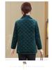 Stylish Plus Size Corduroy Fleece-Lined Jacket for Middle-aged & Elderly Women