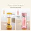 Buydeem Double-Layer Glass Tea Infuser Cup