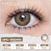 Eyeshare 1 Paar (0~-6.00 Grad) Farbige Kontaktlinsen für Augen Puppen Schwarz Natürliche Farbe Linsen mit Dioptrien