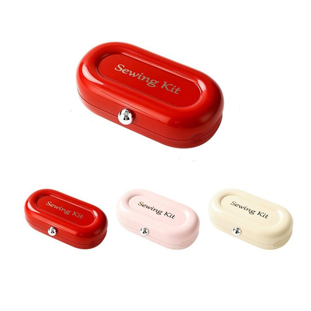 Magnetic DIY Sewing Box Set Portable Hand Sewing Tool Kit Needle And Thread Kit DIY Crafting