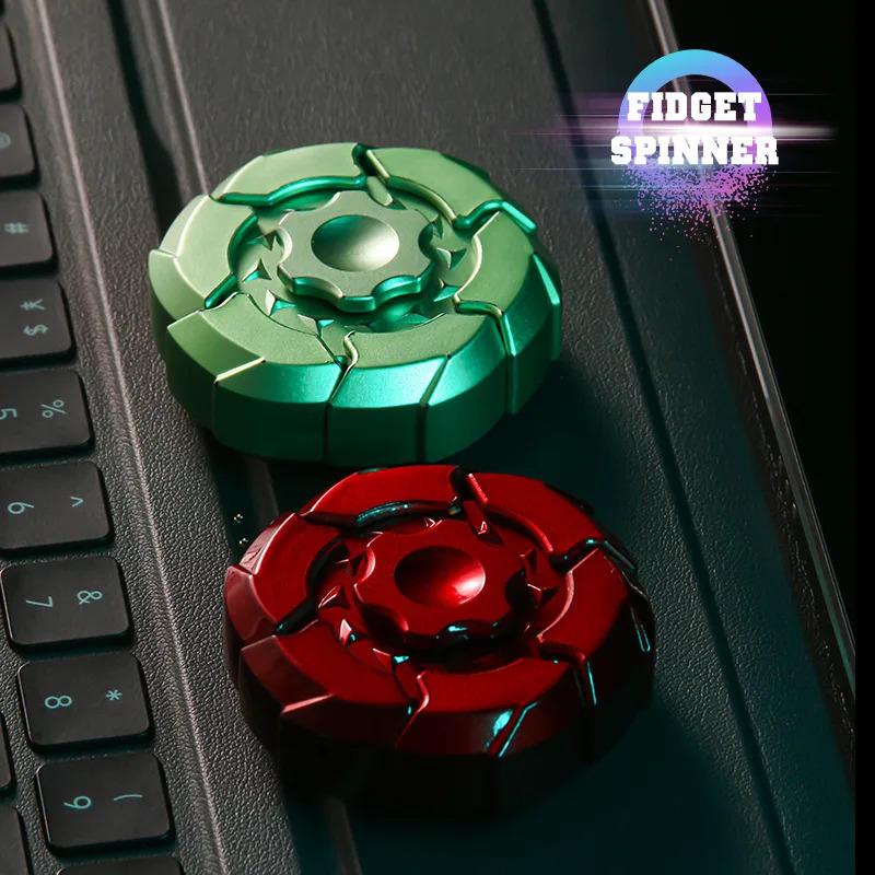 Silent Spinning Gyro Toy Magnetic 360° Rotating Gyroscope with Fluid Bearings Stress Relief Sensory Fidget Toy for Adults