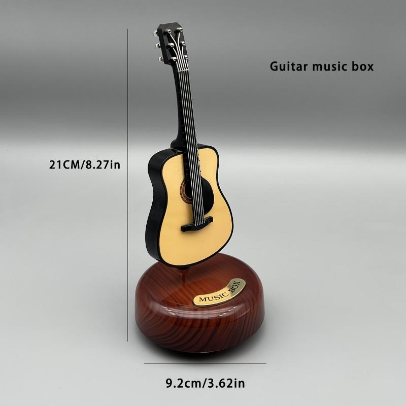 Vintage Decorative Music Box Featuring a Violin Guitar And Pipa Perfect As a Birthday Gift Or Classic Ornament