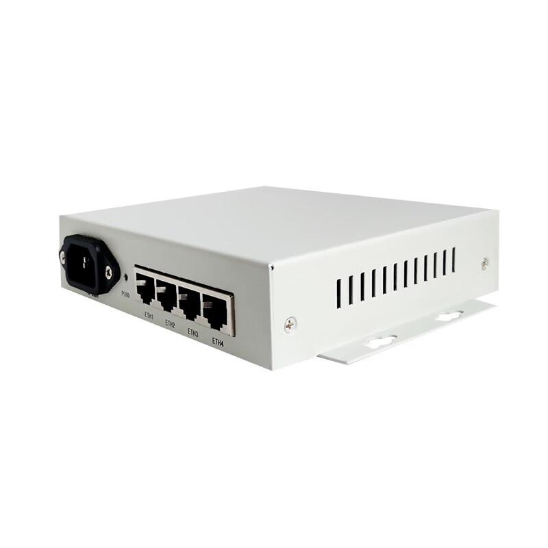 Guotong Future 4-Port Ethernet 2-Port RS232 Fiber Optic Transceiver