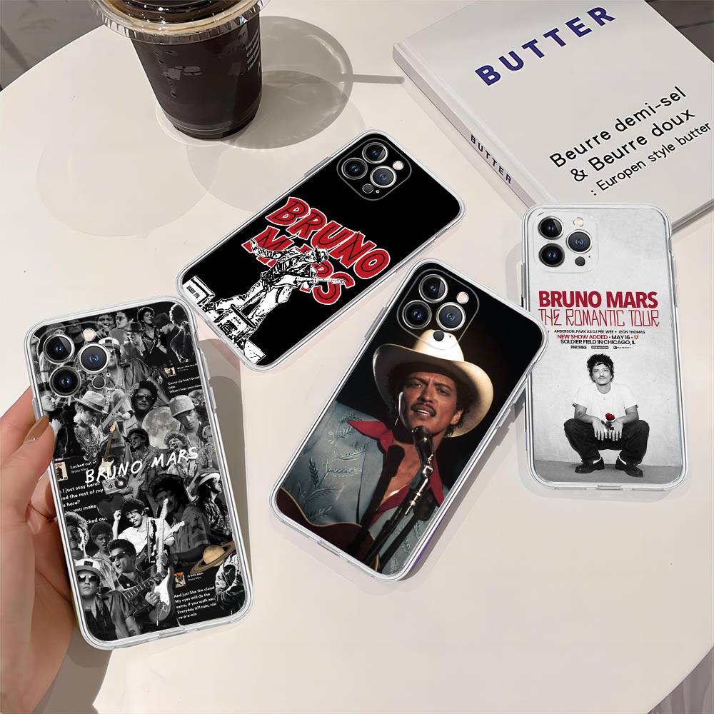 Berömt Bruno Mars Det Romantiska Telefonfodral För IPhone 17 16 14 11 12 13 15 Pro Max 14 Plus 17 Air Cover