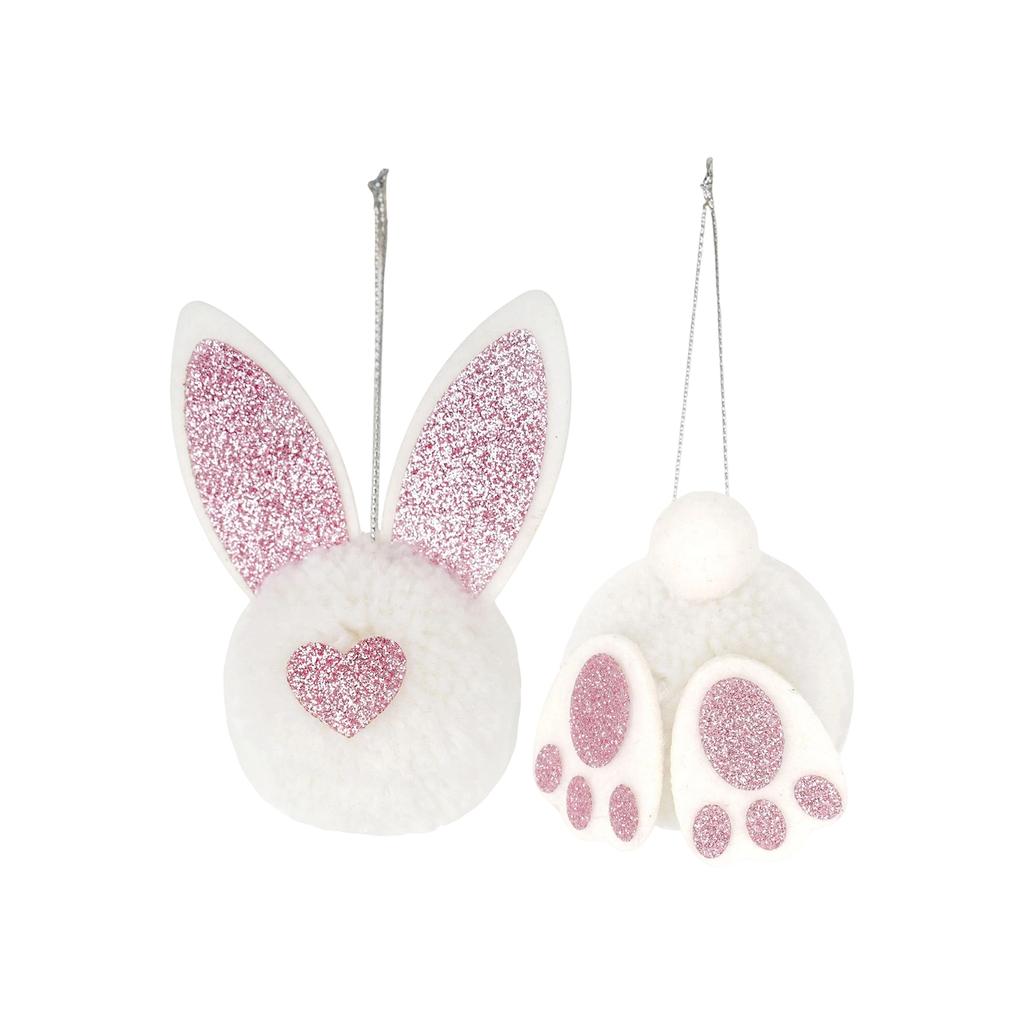 Easter Bunny Butt Ear Pendant Home Party Decoration Easter Ornament