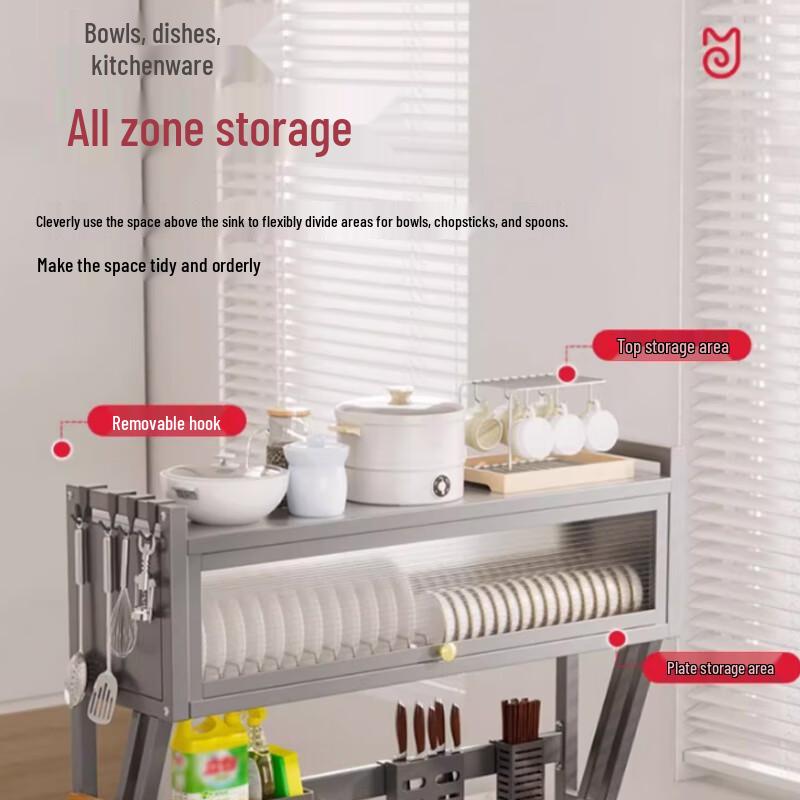 Kitchen Sink Countertop Dish Drying Rack