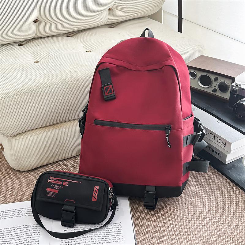 Großes Fassungsvermögen Schülerrucksack Unisex Rucksack Leichter Wasserdichter Rucksack