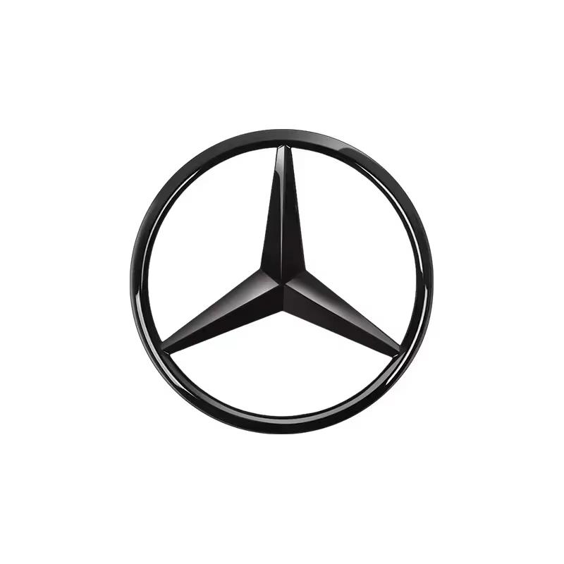 3D ABS 90mm for Mercedes Benz W117 W177 W176 X253 W247 W213 car rear trunk emblem badge sticker PE3