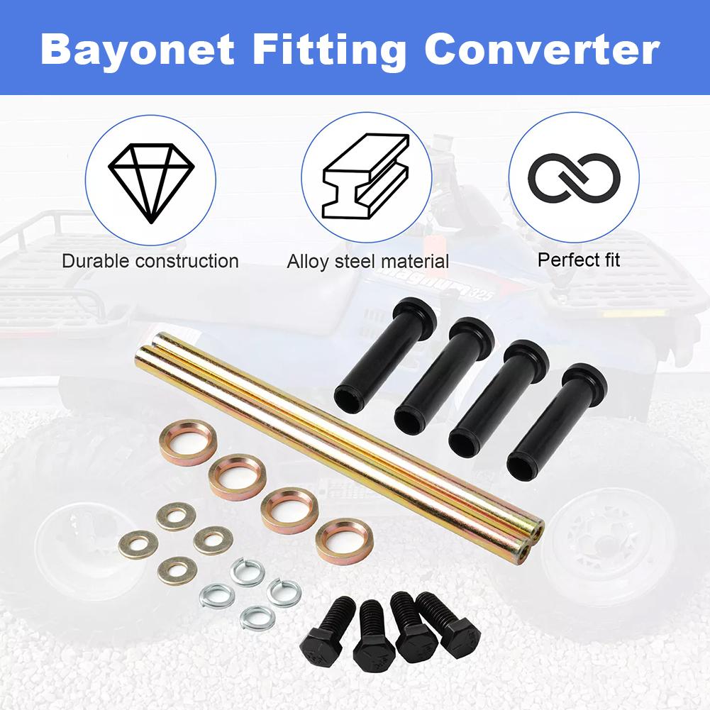 Two Front Lower A-Arm Bushing & Shaft Kit 7501093 Front Lower A-Arm Bushings Shaft Kit Replaces 5020681 for Trail Boss 325 330