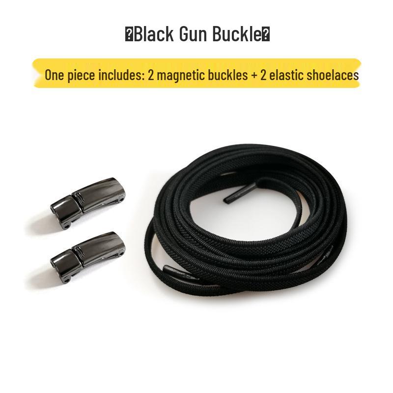 Colorful Elastic Magnetic No-Tie Shoelaces for Adults & Kids