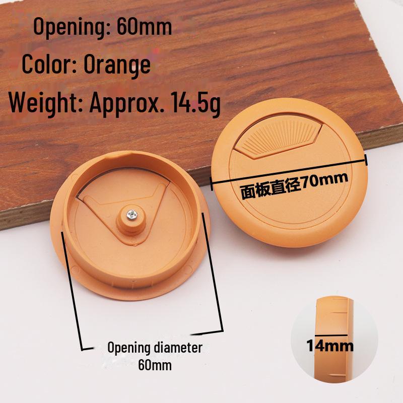 Desktop Cable Management Hole Cover - Decorative Round Sealing Ring