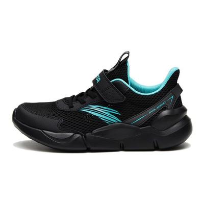 Bequeme Vielseitige Tägliche Stoßdämpfende Strapazierfähige Low-Top Kinder Laufschuhe Kinder Sneaker Schwarz Grün A312325567H-5