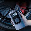 [Portable Tire Inflator] Portable Tire Inflator - Rechargeable Electric Pump with LED Flashlight and Nozzle Set,Suitable for Cars,Motorcycles,Bicycles