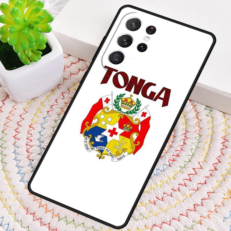 Tongan Coat of Arms Tonga TPU Phone Case For Samsung Galaxy Note 10 Pro S26 S25 S24 S23 S22 Ultra Plus S21 FE S20 Cover