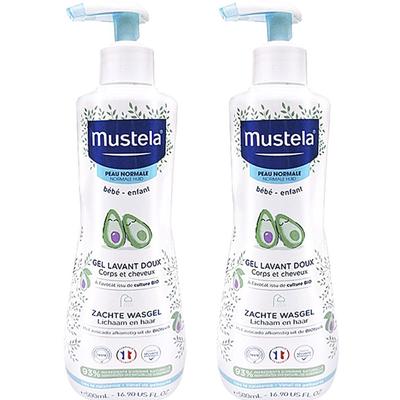 Gel Lavant Dough Hair & Body Wash, 2 Packs, 500ml
