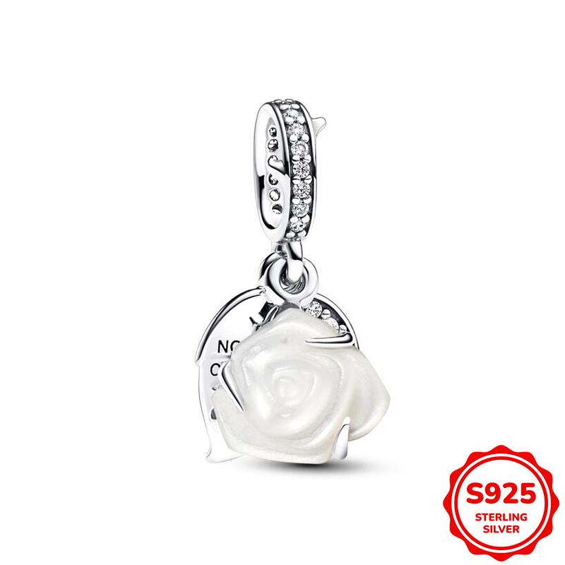 Original White Puppy Mantis Shrimp And Sloth Charm Beads Fits 3Mm Bracelet Necklace For Women Luxury Diy Jewelry Making Gift