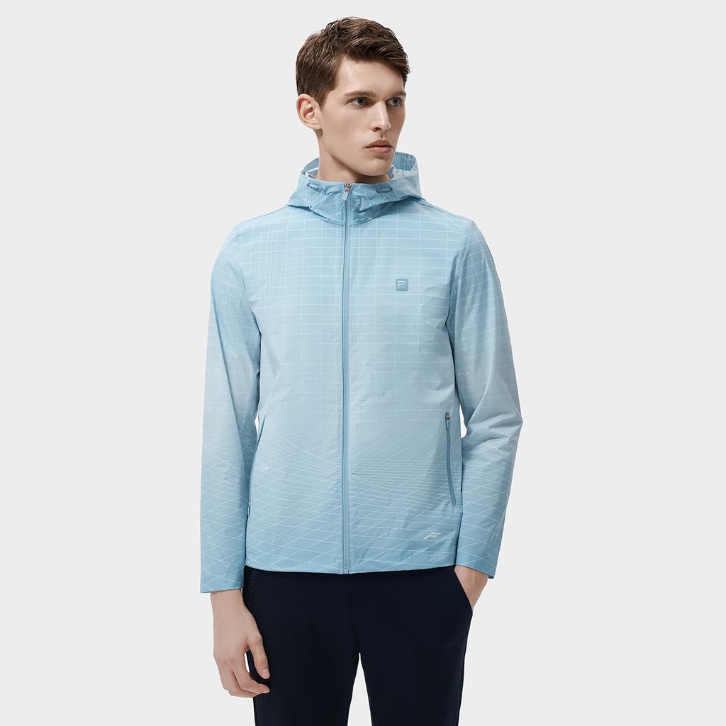 New FILA Jackets Men's Bamboo Luck Blue F11M317702F-BU