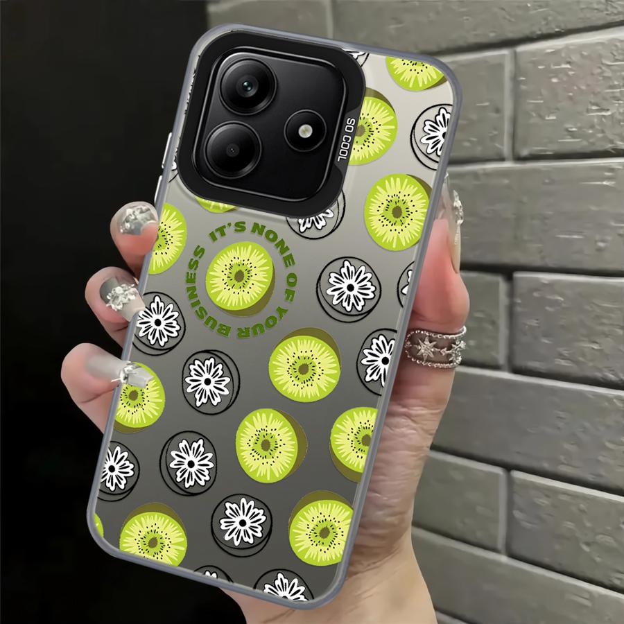 Case for Xiaomi Redmi Note 14 11s 11 12 Pro Note 13 Pro Plus 12s Back Phone Cover Delicious Fruits