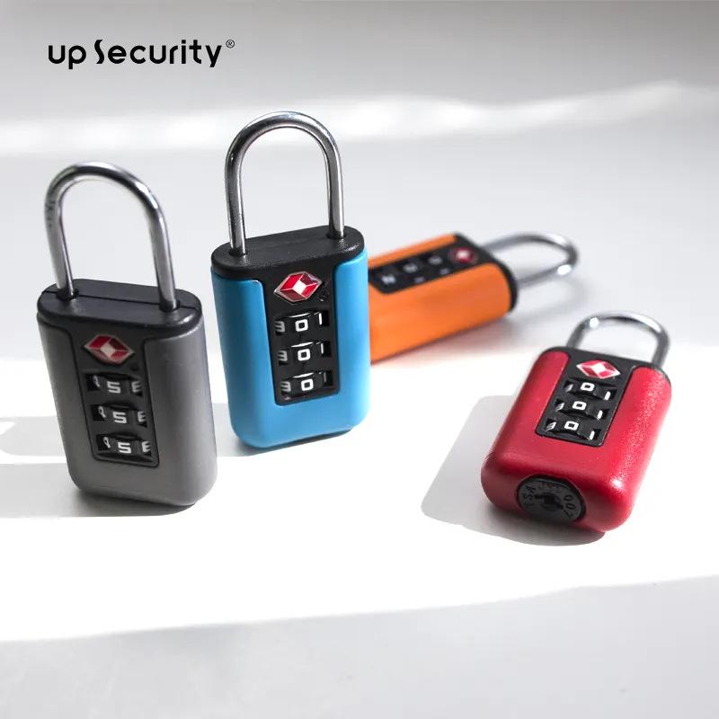 Colorful TSA-Approved Mini Password Luggage Lock for Suitcases & Bags