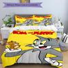 3pcs Tom, Jerry Duvet Cover Set, 1 Duvet Cover + 2 Pillowcases (No Insert), High-Definition Print for All Seasons,Durable Yy251103002