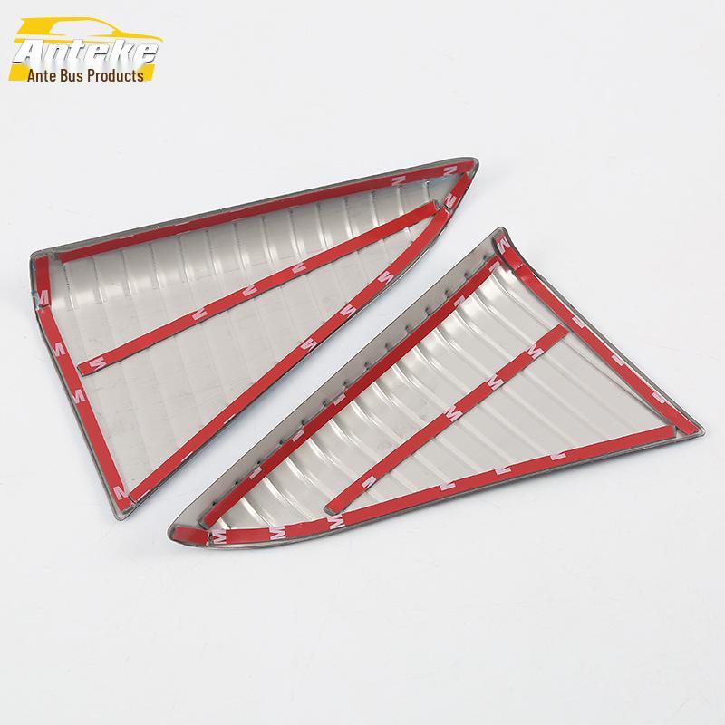 18 Kia Sportage Rear A-Pillar Triangle Sequin Decorative Panel Accessory