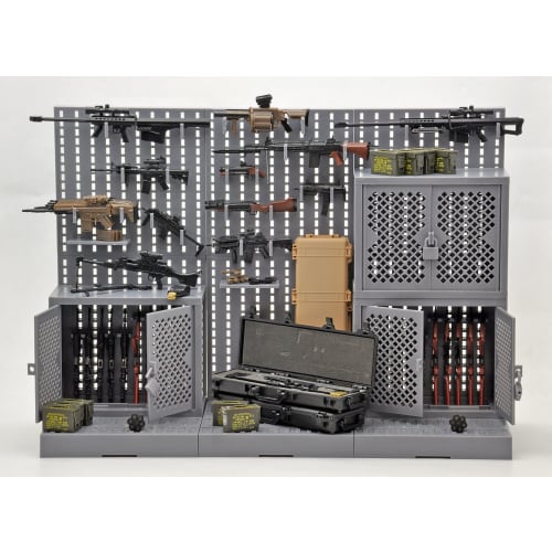 Little Armory LD002 Gun Rack A Plastic Model