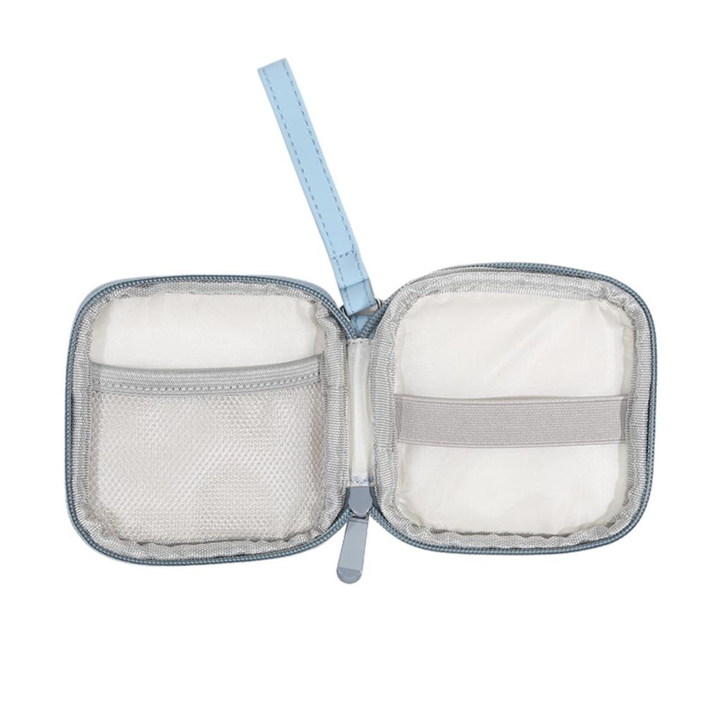 Portable Earphone Storage Bag Data Cable Organizer Bag Multifunctional Digital Gadgets Case for Charger U Disk Protective Cover