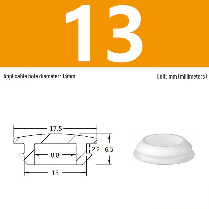 High-Temp Resistant Silicone Rubber Stopper with Card Slot Sealing Cap