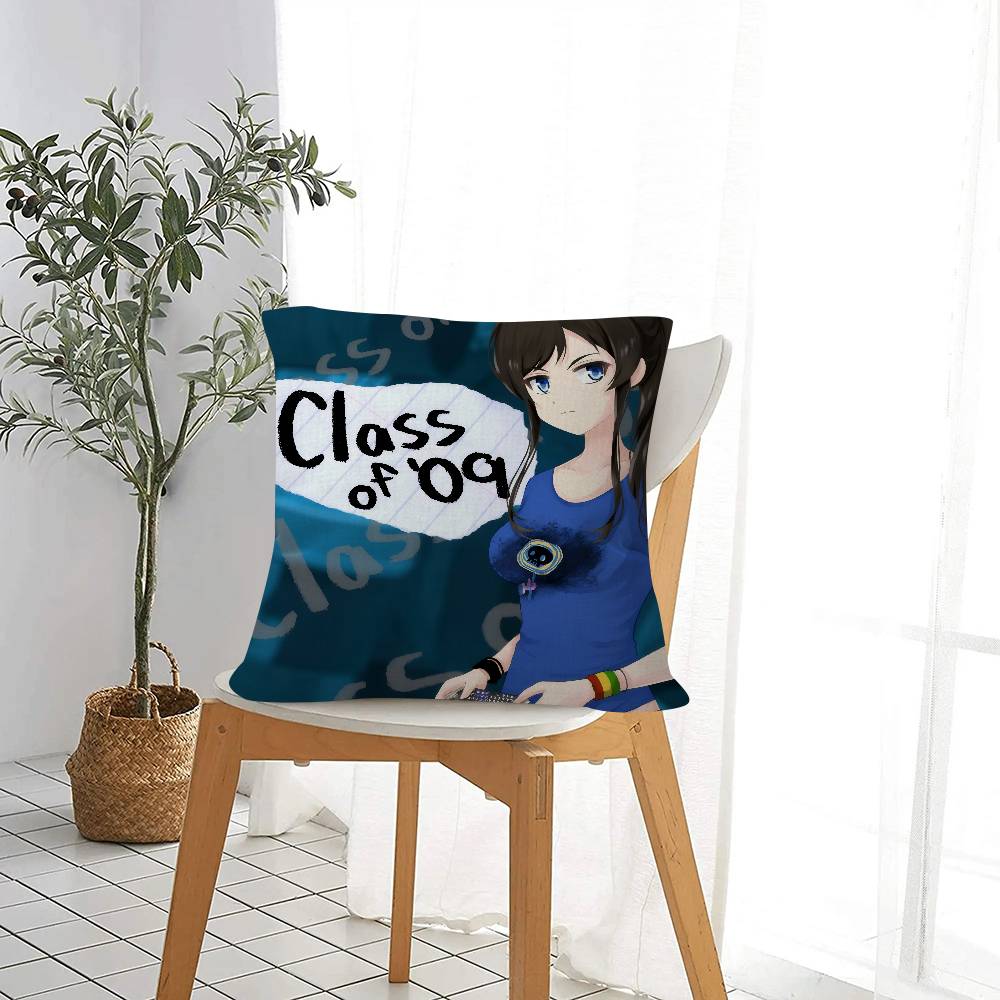 Game Class of  the FFlip SSide  Personalized picture text home decorative pillows Household Gifts xcm