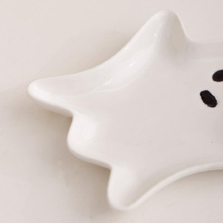 Ceramic Specters Shaped Accessory Tray Combines Decoration With Practical Jewelry Organization Features