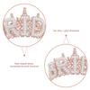 Eye-Catching Rhinestones Bridal Hairband Pearls Bride Crowns Wedding Stylish Bridal Crowns for Wedding Party