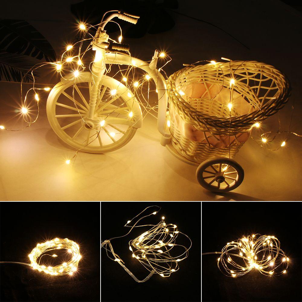 20/30/50 LED String Light Copper Wire Fairy Lights Battery Powered Waterproof 20/30/50 LED String Light Copper Wire Fairy Lights Battery Powered Waterproof