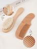 Beech Airbag Comb, Wool Brush, Flat Comb, Portable Baby Shampoo Brush, Wool Soft Brush, Hair Comb Set