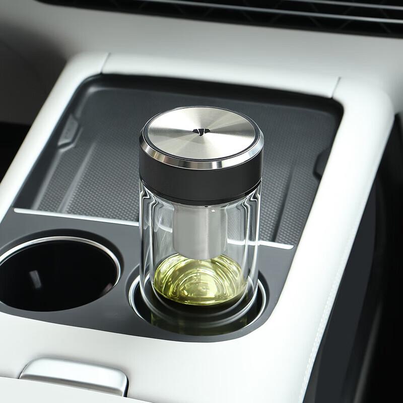 WANXIANG Double-Wall Glass Business Travel Tumbler