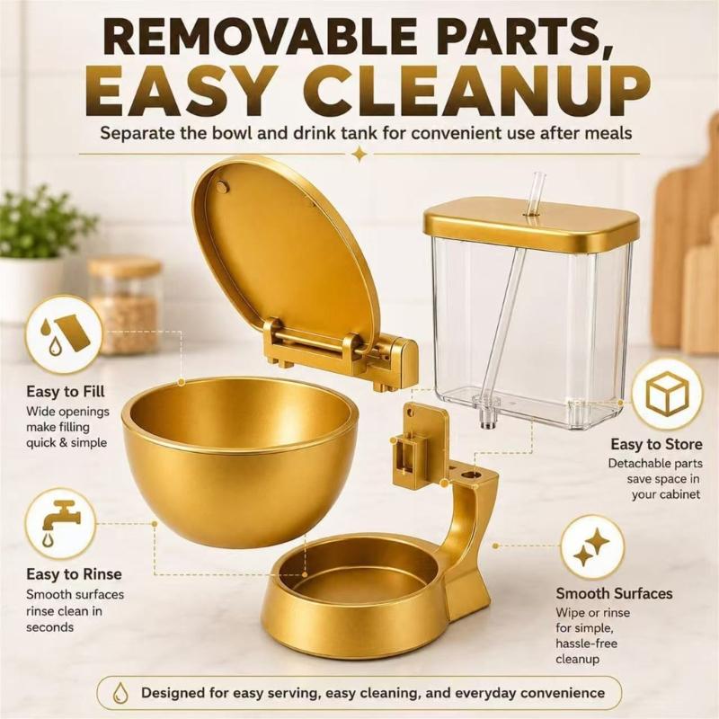 Humor Dining Bowl Set with Hinged Cover and Side Cup, Toilet Ramen Dish for Shared Snacks, Casual Suppers, and Birthday Gatherings