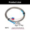30x4mm Thermocouple Probe 0-400℃ Measurement K-Type Thermocouple Stainless Temperature Sensors Thermocouple
