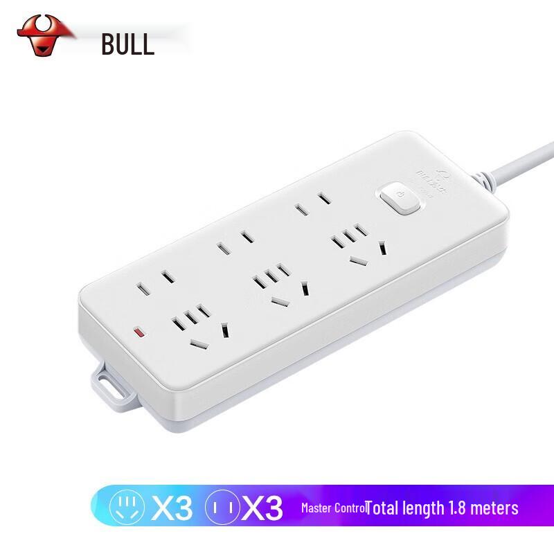 Bull GN-402 6-Outlet Power Strip