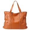 Luxury Brand Real 100% Soft Cowhide Leather Women's Tote Bags Large Capacity Shoulder Bag Shopping Casual Travel Bags Versatile