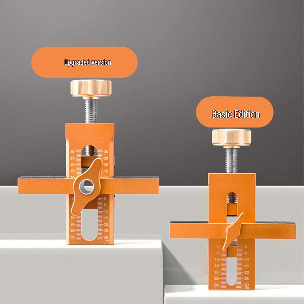 Aluminum Alloy Cabinet Door Positioning Tool for Quick Installation