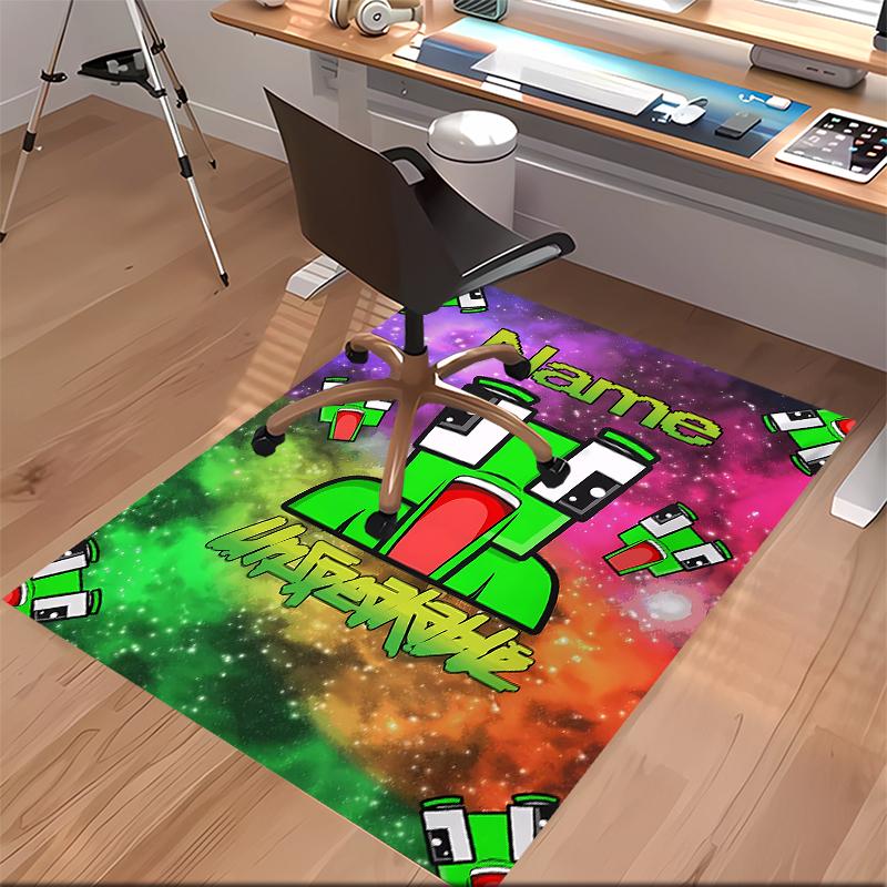Custom personalization gaming Unspeakable Print Area Rug - Soft, Washable Non-Slip Indoor Mat,Living Room,Home&Office Decorative Rug