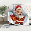 Home decoration plush Throw Sofa blanket Bedspread bed fluffy soft blankets decor Plaid Modern simple Merry Christmas winter