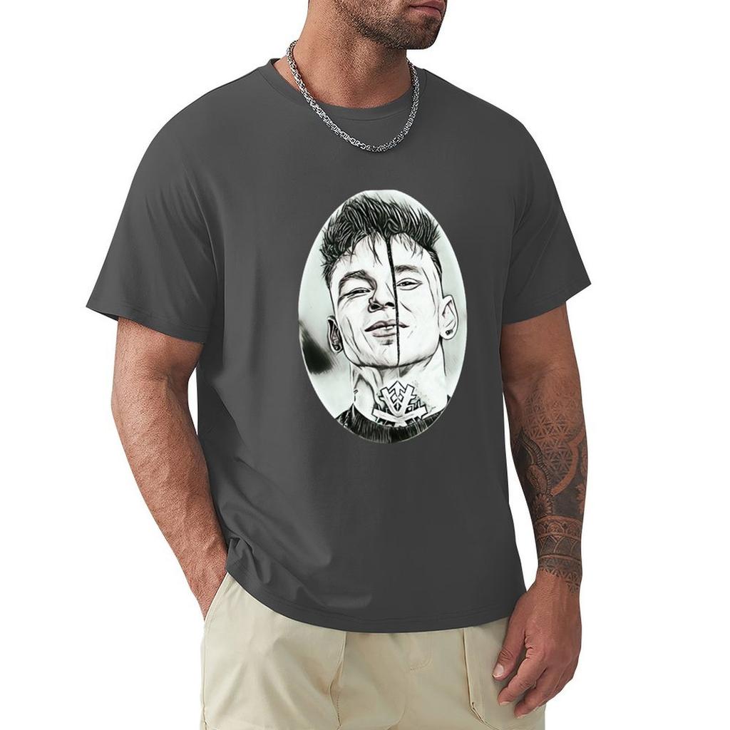 Niletto T-Shirt Vintage Clothes Customs Design Your Own Summer Top Plus Size Clothes Mens Graphic T-Shirts Big And Tall