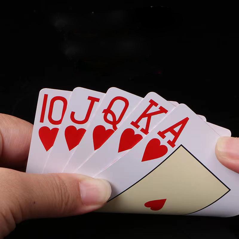 1pc Waterproof Plastic Poker Playing Cards PET Table Games Halloween/Thanksgiving Day/Christmas Gift