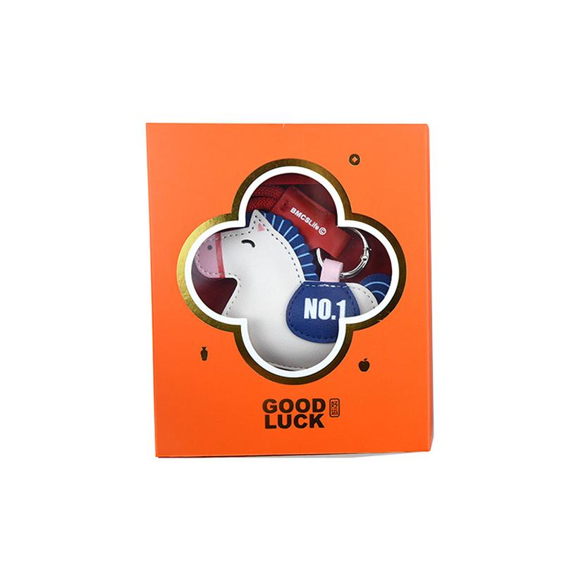 Horse Leather Keychain- Horse Bag Charm For Handbags, Car Keys, Purse, Backpack-Meaning: Will Soon Have Money