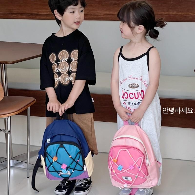 Charming Retro Girl Casual Mini Backpack Lightweight Commuter Bag For Students In Pink Blue Purple White Colors