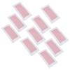 10 Pcs Wax Strips   Cleansing Double Sided Individual Package Hair Removal Wax Strips for Leg Arm