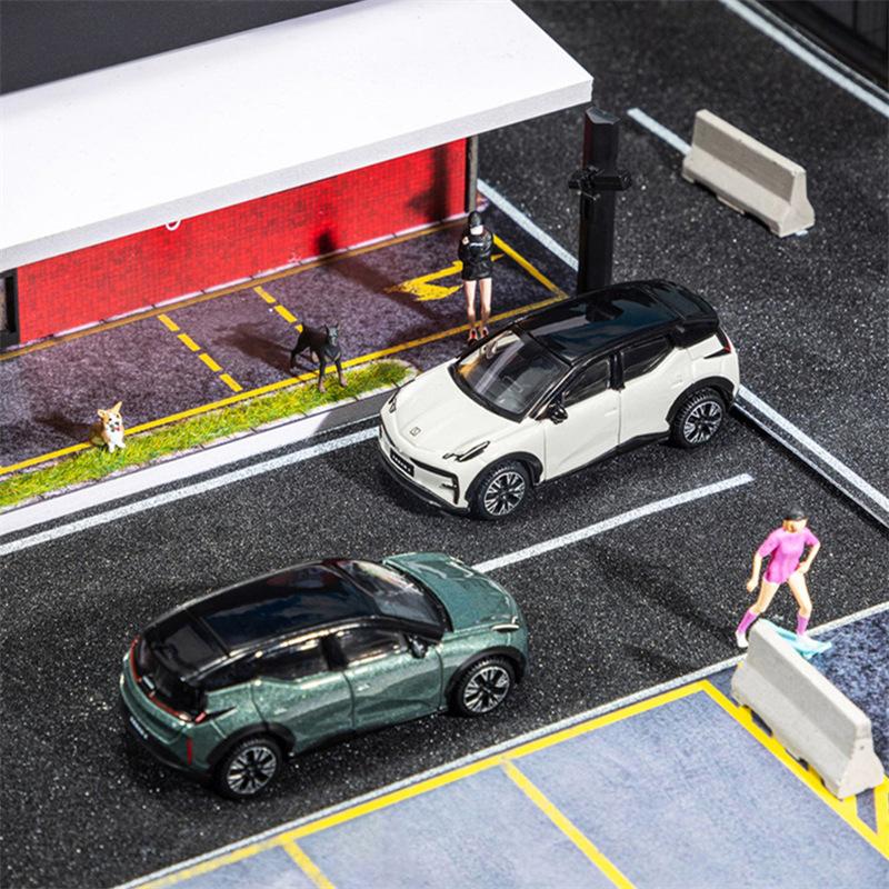 1/64 ZEEKR X Alloy New Energy Car Model Diecast Metal Simulation Vehicles Car Model Miniature Scale Collection Children Toy Gift