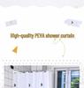 Luxury Eco-Friendly Waterproof & Mildew-Resistant Shower Curtain