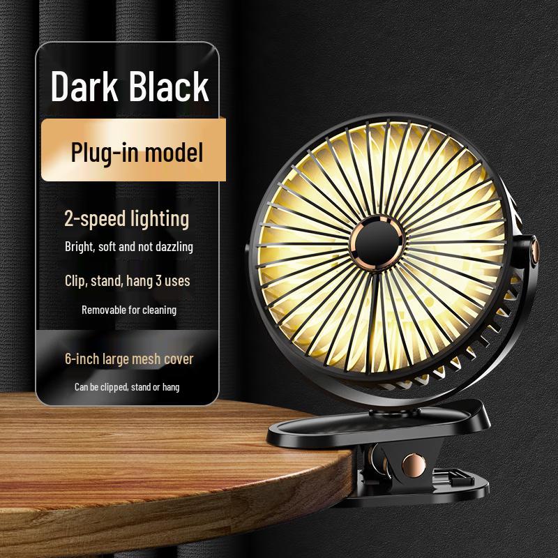 Yabuka Clip-on Mini Desk Fan