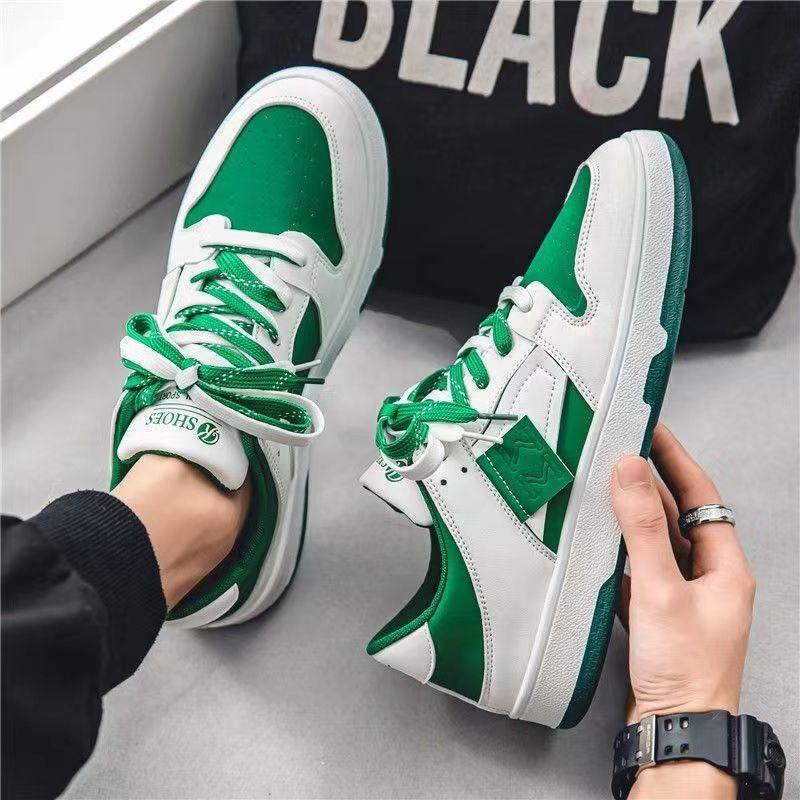 Shoes Men's Autumn New Niche Panda Color Men's Low-Top Sneakers Fashion Platform Student Board Shoes Men's